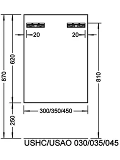 sanibel-Unterschrank 2.0 FLEX USJW045L links 450x620mm Weiß Matt – Bild 3