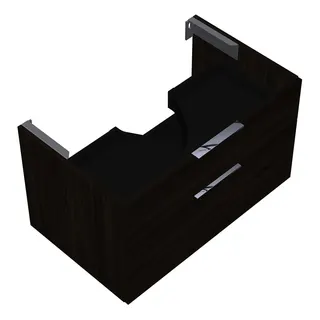sanibel-Waschtisch-Unterschrank 2.0 FLEX WVIE090 zu Konsole 900x520x540mm Marone Trüffel
