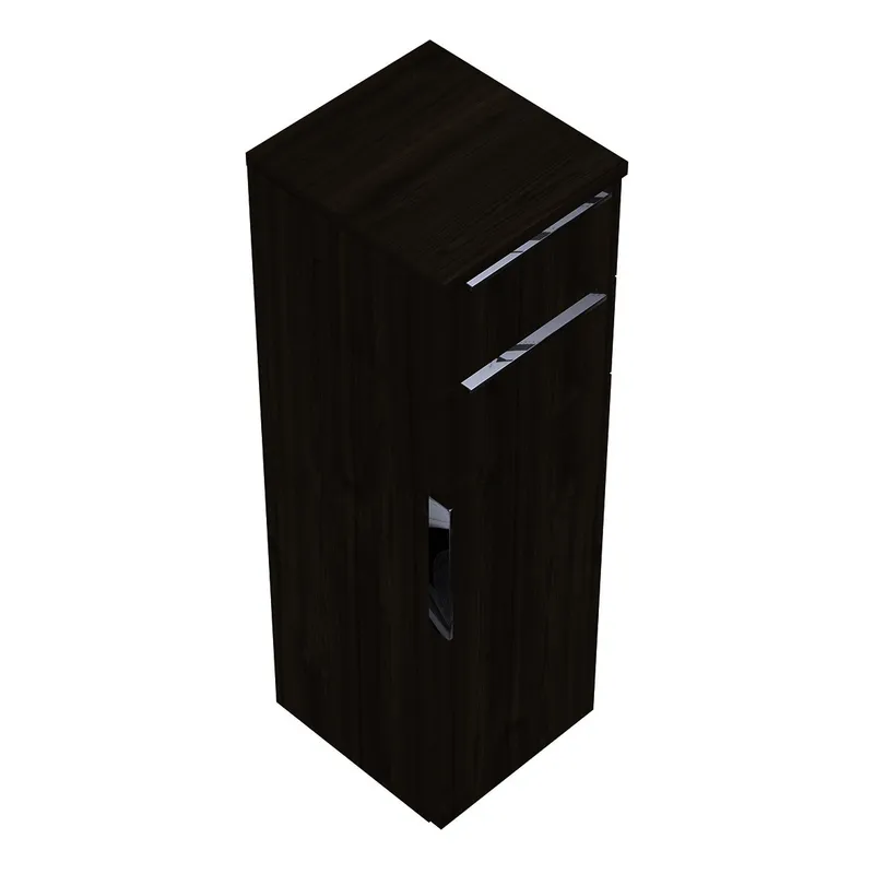sanibel-Mittelschrank 2.0 FLEX UHIG030R rechts 300x980mm Marone Trüffel