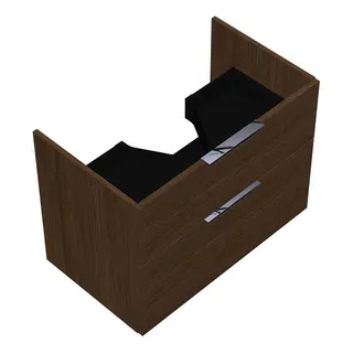 sanibel-Waschtisch-Unterbau 2.0 FLEX WVYB076 760mm breit Schubl/Auszug Eiche Cashmere