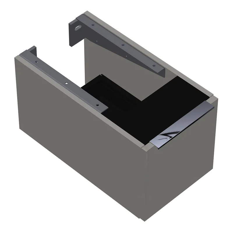 sanibel-Unterschrank 2.0 FLEX WVXX030 zu Konsole 300x300x540mm Weiß Glänzend