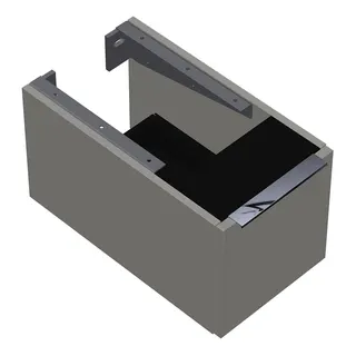 sanibel-Unterschrank 2.0 FLEX WVXX030 zu Konsole 300x300x540mm Weiß Glänzend