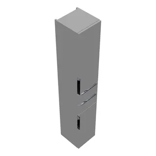 sanibel-Hochschrank 2.0 FLEX HS3037R rechts 300x1760mm Weiß Matt