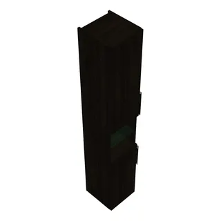 sanibel-Hochschrank 2.0 FLEX HS3032L links 300x1760mm Marone Trüffel
