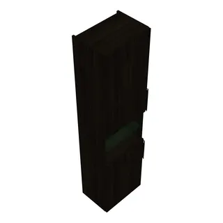 sanibel-Hochschrank 2.0 FLEX HS4532L links 450x1760mm Marone Trüffel