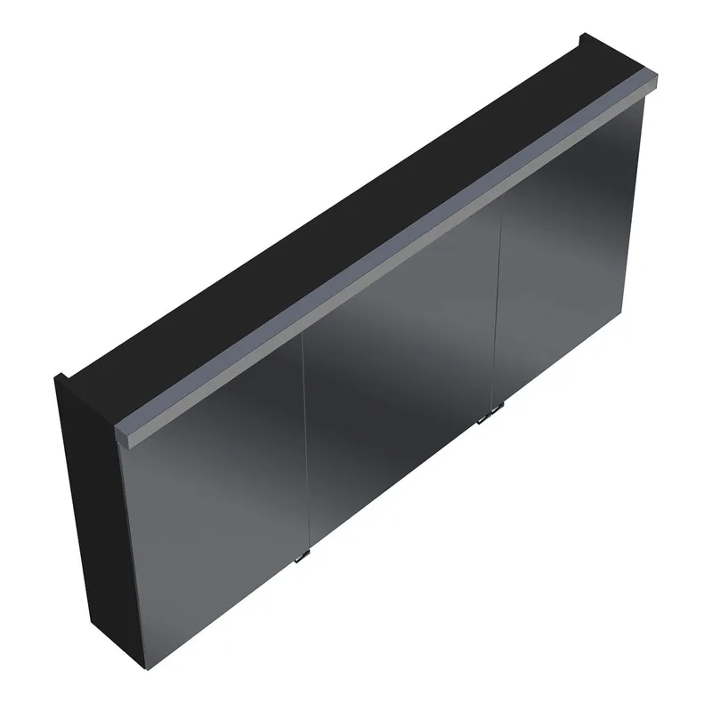 sanibel-Spiegelschrank 2.0 FLEX SPFP130R LED 1300x640mmx180mm Grau Glänzend