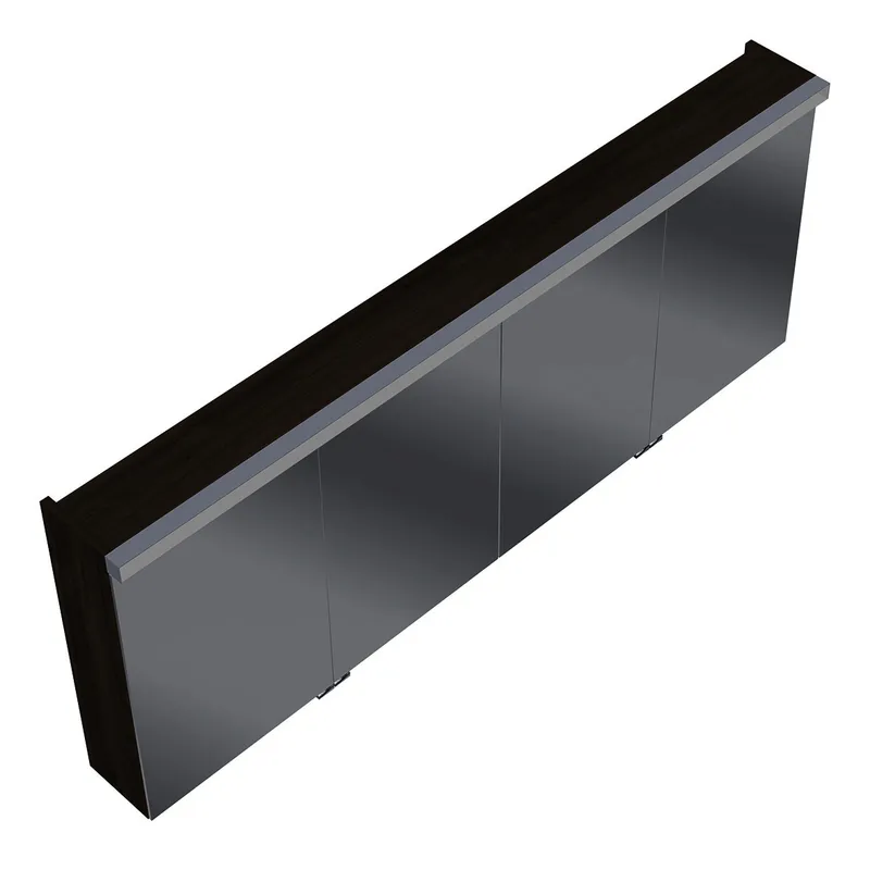 sanibel-Spiegelschrank 2.0 FLEX SPGJ160 LED-Waschtisch 1600x640mmx180mm Marone Trüffel