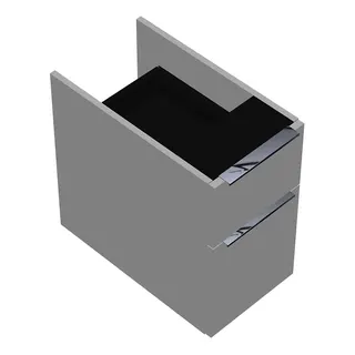 sanibel-Unterschrank 2.0 FLEX WVIG030 zu Konsole 300x520x540mm Weiß Matt