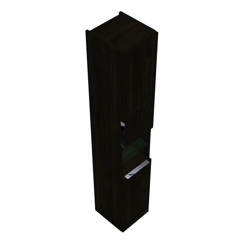 sanibel-Hochschrank 2.0 FLEX HS3042R rechts 300x1760mm Marone Trüffel
