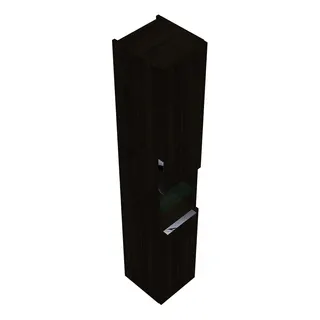 sanibel-Hochschrank 2.0 FLEX HS3042R rechts 300x1760mm Marone Trüffel