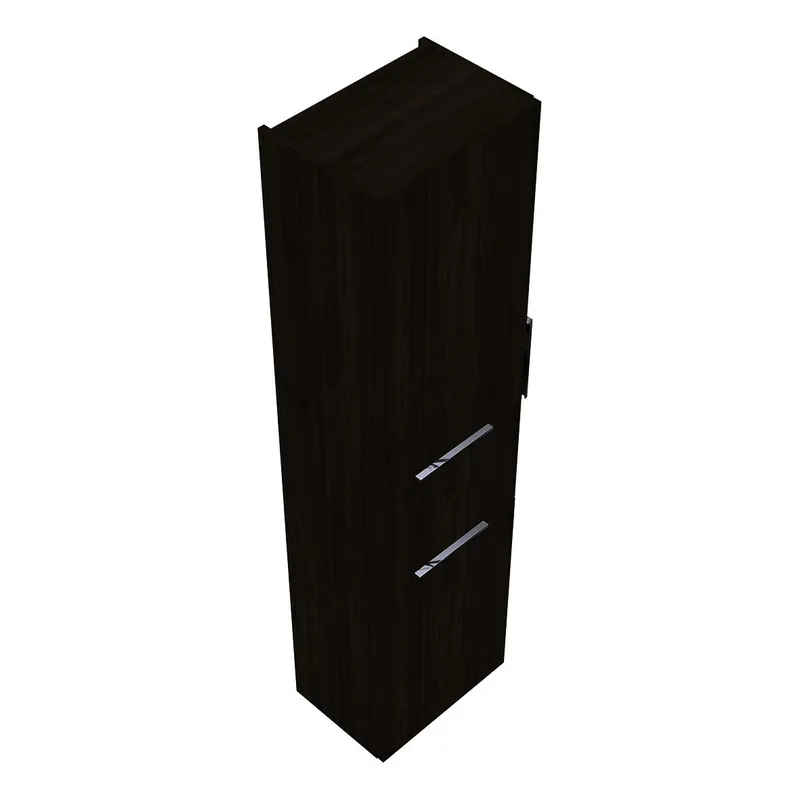 sanibel-Hochschrank 2.0 FLEX HSKV045L links 450x1760mm Marone Trüffel