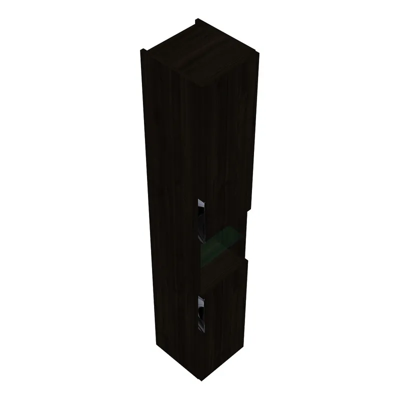 sanibel-Hochschrank 2.0 FLEX HS3032R rechts 300x1760mm Marone Trüffel