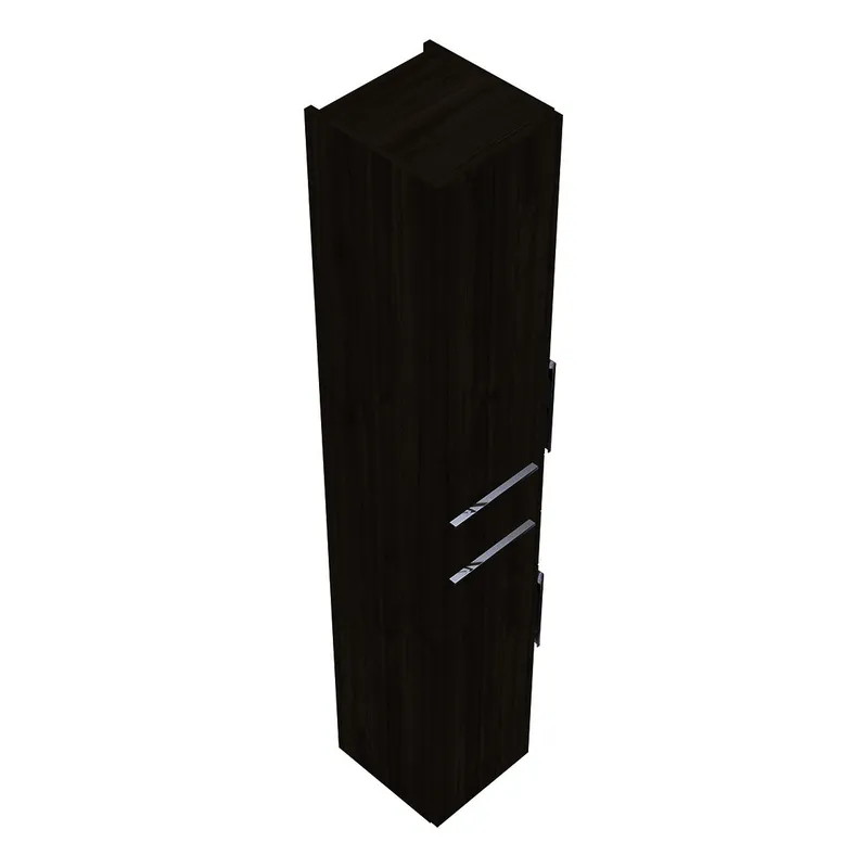 sanibel-Hochschrank 2.0 FLEX HS3037L links 300x1760mm Marone Trüffel