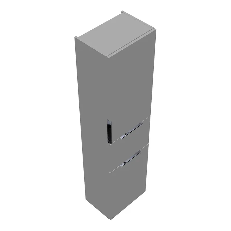sanibel-Hochschrank 2.0 FLEX HSKV045R rechts 450x1760mm Weiß Matt