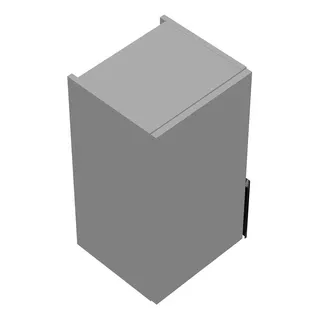 sanibel-Hängeschrank 2.0 FLEX H3547L links 350x640x320mm Weiß Matt