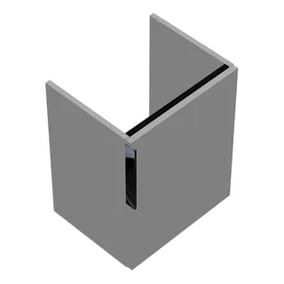 sanibel-Waschtisch-Unterbau 2.0 FLEX WVYR042R 420mm breit Tür rechts Weiß Matt