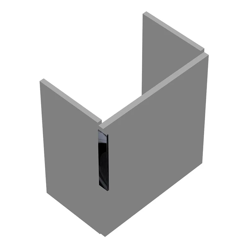 sanibel-Waschtisch-Unterbau 2.0 FLEX WURI044R 440mm breit Tür rechts Weiß Matt