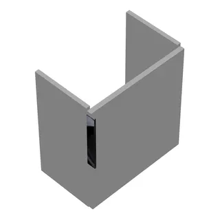sanibel-Waschtisch-Unterbau 2.0 FLEX WURI044R 440mm breit Tür rechts Weiß Matt