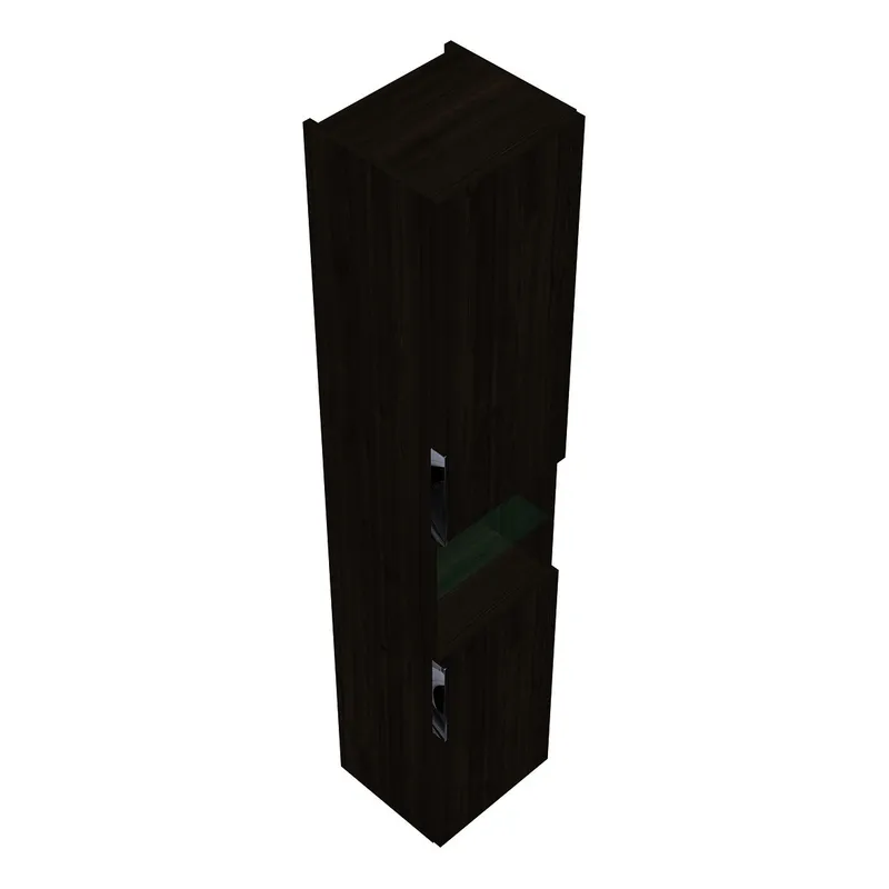 sanibel-Hochschrank 2.0 FLEX HS3532R rechts 350x1760mm Marone Trüffel