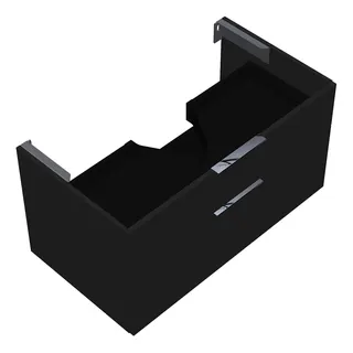 sanibel-Waschtisch-Unterschrank 2.0 FLEX WVIE100 zu Konsole 1000x520x540mm Grau Glänzend