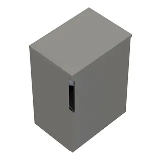 sanibel-Unterschrank 2.0 FLEX USHC045R rechts 450x620mm Weiß Glänzend