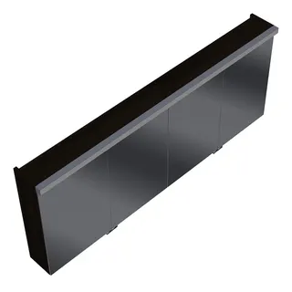 sanibel-Spiegelschrank 2.0 FLEX SPFP160 LED 1600x640mmx180mm Marone Trüffel
