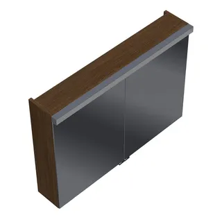 sanibel-Spiegelschrank 2.0 FLEX SPFP090 LED 900x640mmx180mm Eiche Cashmere