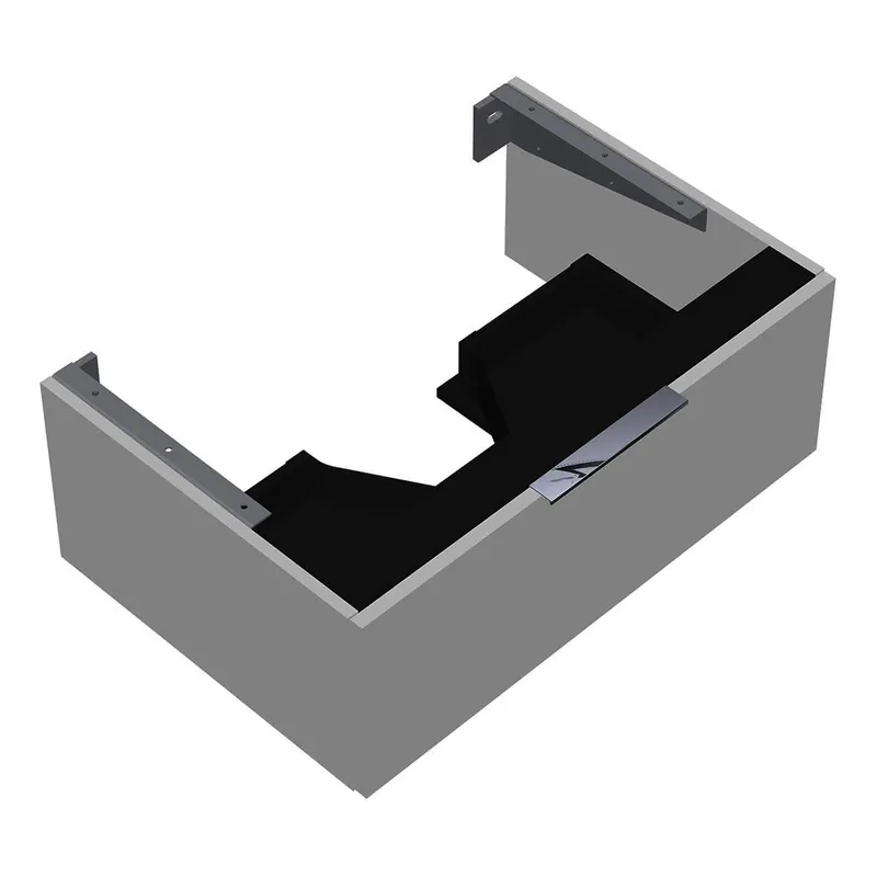 sanibel-Waschtisch-Unterschrank 2.0 FLEX WVXW080 zu Konsole 800x300x540mm Weiß Matt