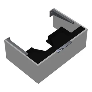 sanibel-Waschtisch-Unterschrank 2.0 FLEX WVXW080 zu Konsole 800x300x540mm Weiß Matt