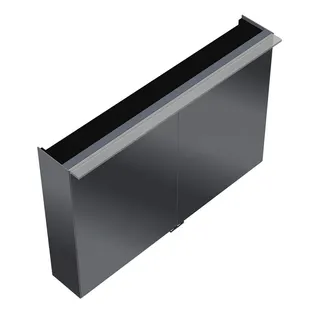 sanibel-Spiegelschrank 2.0 FLEX SPIY100 LED 1006x670mmx200mm verspiegelt