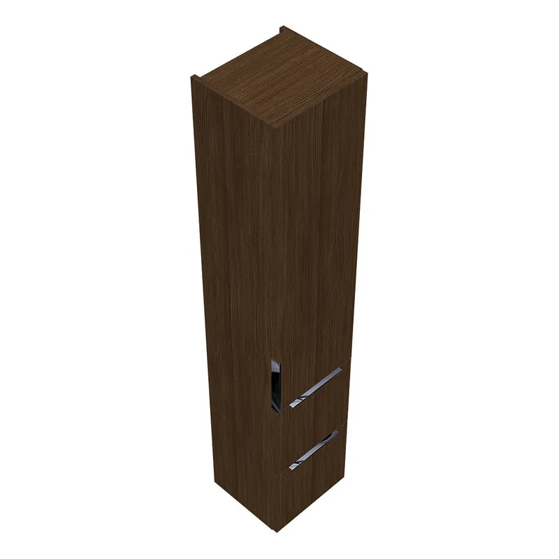 sanibel-Hochschrank 2.0 FLEX HSBC035R rechts 350x1760mm Eiche Cashmere