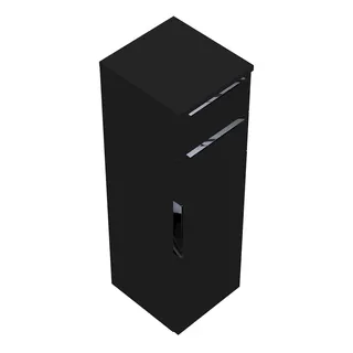 sanibel-Mittelschrank 2.0 FLEX UHIG030R rechts 300x980mm Grau Glänzend
