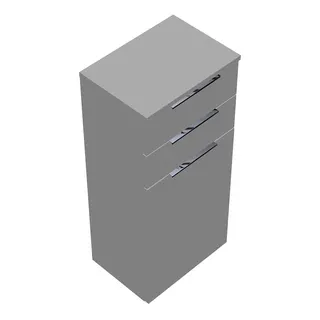 sanibel-Mittelschrank 2.0 FLEX UHIK045 450x980mm Weiß Matt