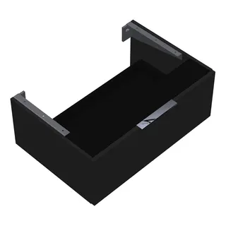 sanibel-Unterschrank 2.0 FLEX WVXX080 zu Konsole 800x300x540mm Grau Glänzend