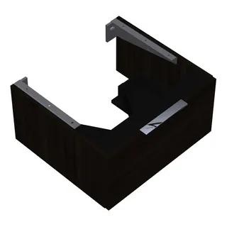 sanibel-Waschtisch-Unterschrank 2.0 FLEX WVXW060 zu Konsole 600x300x540mm Marone Trüffel