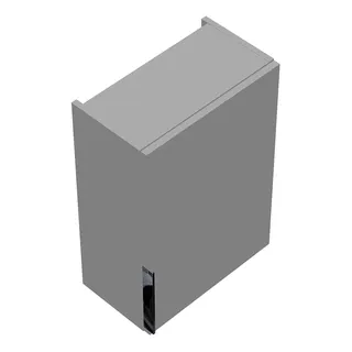 sanibel-Hängeschrank 2.0 FLEX HM4547R rechts 450x640x250mm Weiß Matt