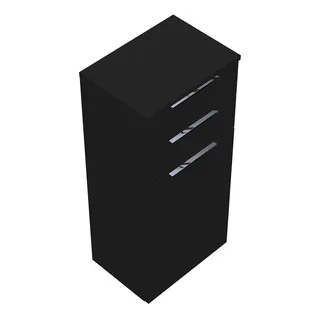 sanibel-Mittelschrank 2.0 FLEX UHIK045 450x980mm Grau Glänzend