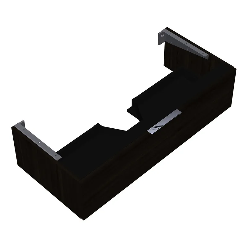 sanibel-Waschtisch-Unterschrank 2.0 FLEX WVXW120 zu Konsole 1200x300x540mm Marone Trüffel