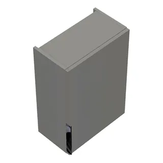 sanibel-Hängeschrank 2.0 FLEX HM4547R rechts 450x640x250mm Weiß Glänzend