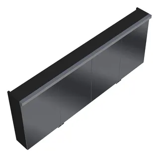 sanibel-Spiegelschrank 2.0 FLEX SPFP160 LED 1600x640mmx180mm Grau Glänzend