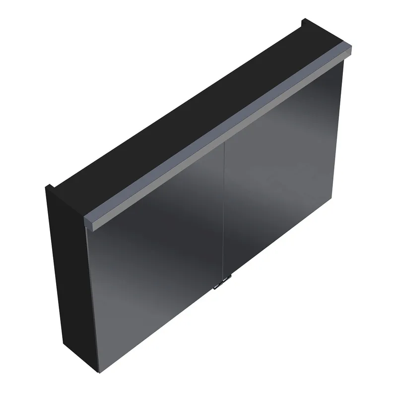sanibel-Spiegelschrank 2.0 FLEX SPGJ100 LED-Waschtisch 1000x640mmx180mm Grau Glänzend