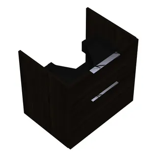sanibel-Waschtisch-Unterbau 2.0 FLEX WVYB060 600mm breit Schubl/Auszug Marone Trüffel