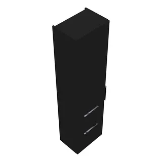 sanibel-Hochschrank 2.0 FLEX HSBC045L links 450x1760mm Grau Glänzend