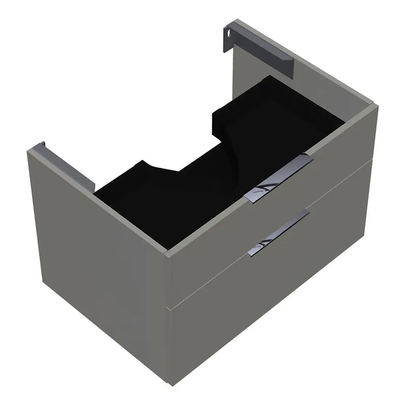 sanibel-Waschtisch-Unterschrank 2.0 FLEX WVIE080 zu Konsole 800x520x540mm Weiß Glänzend