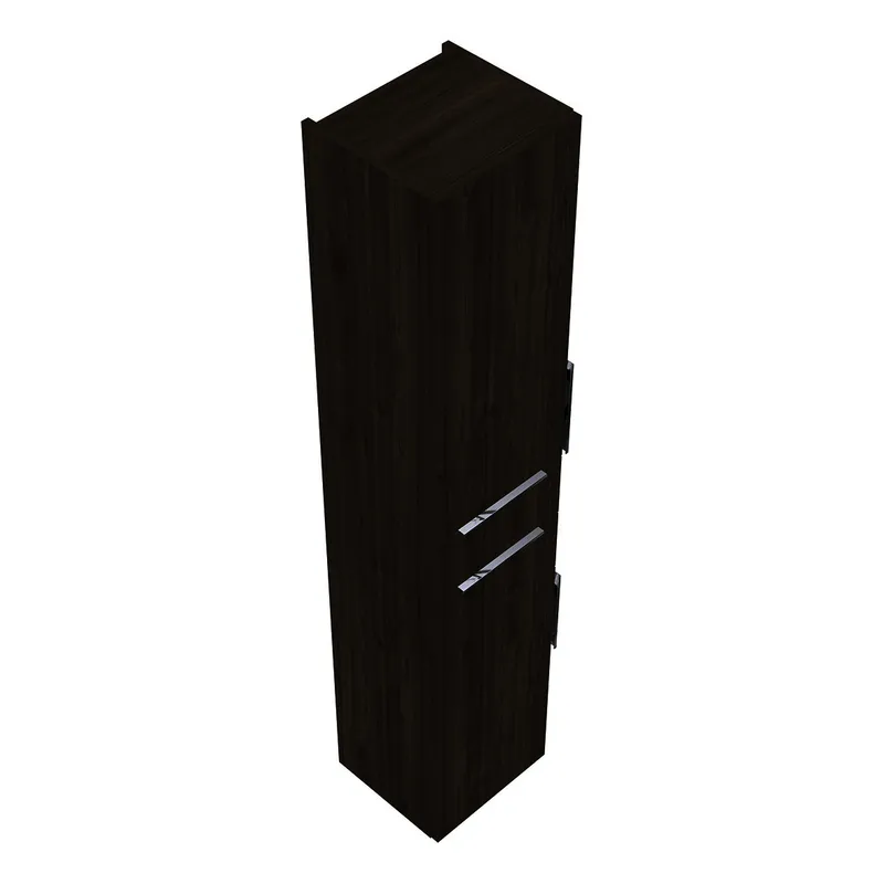 sanibel-Hochschrank 2.0 FLEX HS3537L links 350x1760mm Marone Trüffel