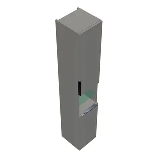 sanibel-Hochschrank 2.0 FLEX HS3042R rechts 300x1760mm Weiß Glänzend
