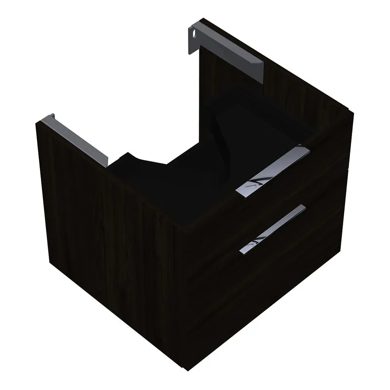 sanibel-Waschtisch-Unterschrank 2.0 FLEX WVIE060 zu Konsole 600x520x540mm Marone Trüffel
