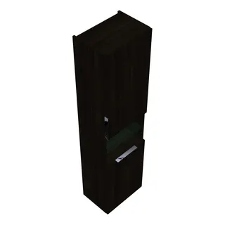 sanibel-Hochschrank 2.0 FLEX HS4542R rechts 450x1760mm Marone Trüffel