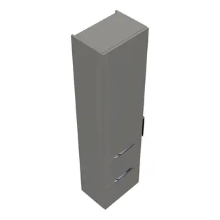 sanibel-Hochschrank 2.0 FLEX HSBC045L links 450x1760mm Weiß Glänzend
