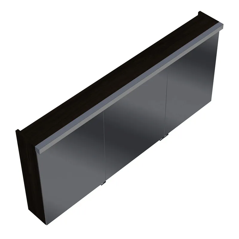 sanibel-Spiegelschrank 2.0 FLEX SPGJ140R LED-Waschtisch 1400x640mmx180mm Marone Trüffel
